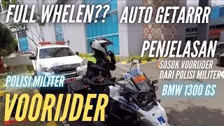 BEGINILAH SOSOK VOORIJDER  POLISI MILITER YANG MEMBERI PENGAWALAN PAKAI FULL WHELEN AUTO MINGGIR