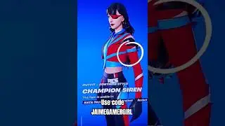 fortnite fncs champion siren skin #fortnite #shorts #skins #shorts #fortniteshorts  #fortniteclips