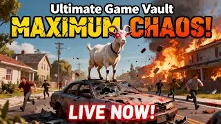 GOAT Simulator 3 CHAOS Gameplay | Live PS4! 🐐 #goatsimulator   #gaming #tepukkartu