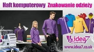 Haft komputerowy na odzieży