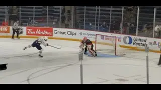 Tucker Tynan Shootout Saves vs the Oshawa Generals
