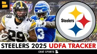 Steelers UDFA Tracker: All The UDFAs Pittsburgh Signed After The 2025 NFL Draft Ft. Sebastian Castro