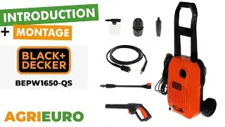 Presentation and assembly of the Black & Decker BEPW1650-QS - Electric cold water pressure washer