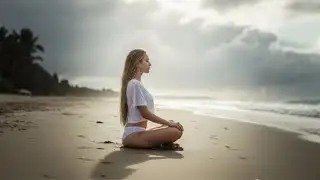 Meditaci&oacute;n Guiada para Dormir y Eliminar el Estr&eacute;s | ASMR RAIN and WAVES 30 min 🎧