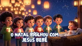 O Natal Brilhou com Jesus Bebê | Música Gospel Infantil | Para Cantar e Dançar