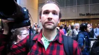 James Kalm on Occupy Museums at MoMA Oct. 20, 2011