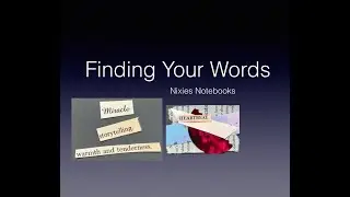Finding Your Words -Junk Journal