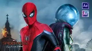 After Effects Mysterio Tutorial || Spiderman Far From Home Tutorial