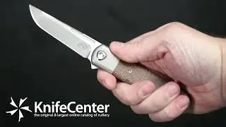 Liong Mah Designs T-1 Tanto One Bolster Lock Flipper Knife