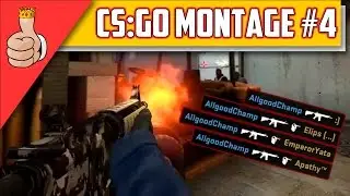 M4A4 SPRAYDOWNS - CS:GO Montage #4