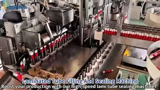Lami Tube Sealing Machine - Laminated Tube Filling And Sealing Machine - Lamination On Plastic Tube