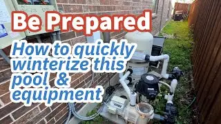 Emergency Winterizing Tips for Pool Owners: Protect Your Equipment from Freeze Damage