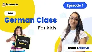 German for Kids | Episode 1 | Fun & Easy Language Learning | Live 1:1 Classes | @instrucko
