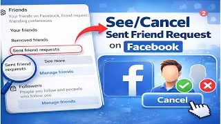 Как просмотреть и отменить отправленные запросы на добавление в друзья в Facebook (обновление 202...