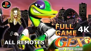 Gex 3: Deep Cover Gecko - Full Game 4K (100% Completed)  [NO COMMENTARY]