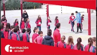 Olimpiadas en el colegio Amanecer. Alumnos TSEAS