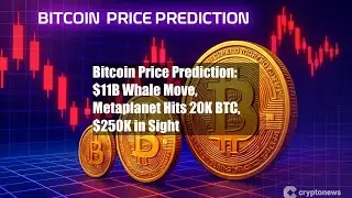 Bitcoin Price Prediction: $11B Whale Move, Metaplanet Hits 20K