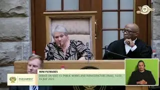 MINI PLENARIES Budget Vote 13: Public Works and Infrastructure (M46), 16 July 2024