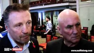 STEVE COLLINS TELLS RON DAVIES HE HAS THE BLUEPRINT TO BEAT THE EUBANK'S | NUFFIN'LONGTV