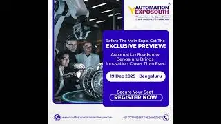 Automation Expo South 2026 | Get ready, Bengaluru!