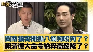閩南狼突開撕八炯狗咬狗了？賴清德大命令納粹衝鋒隊了？【#新聞大白話】20250804-1｜#羅旺哲 #王鴻薇 #李明賢