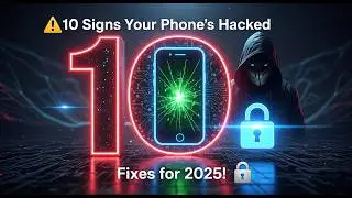 ⚠️ 10 Signs Your Phone’s Hacked—Fixes for 2025! 🔒