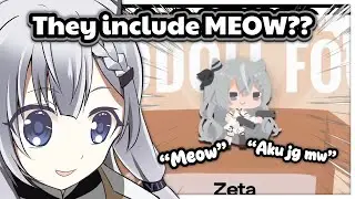Zeta reaction to her UPDATED Voice lines in Holo VS Robo is hilarious
