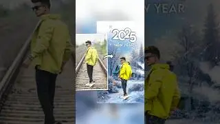 2025 New Year Photo Editing 😱|| Happy New Year Photo Editing 2025