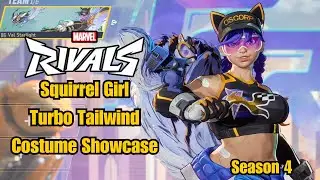 Squirrel Girl | Turbo Tailwind Costume Showcase | Marvel Rivals Gameplay Season 4.5