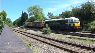 0Z69 69005, 73107 & 73136 Tonbridge West Yard Gbrf to Kidderminster S.V.R.