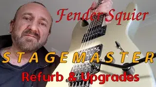Гитара Squier Stagemaster &mdash; ремонт и модернизация