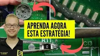Como Soldar SMD com Ferro de Solda e Pasta de Solda - Como usar Solda em Pasta? Eletrônica Fácil