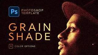 Grain Shade Photo Template [How to use]