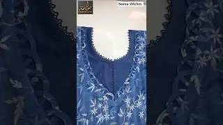 Neck Design Using Amazing Sewing Tips And Tricks #shorts #shortfeed #sewinghacks