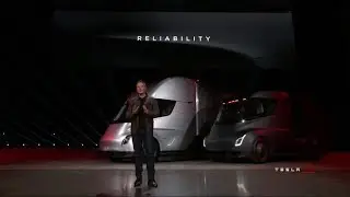 Tesla shows off new electric semi-trucks amid struggles