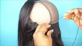 HOW TO MAKE A 360 FRONTAL WIG IN 2 MINUTES/VOLYS VIRGO HAIR