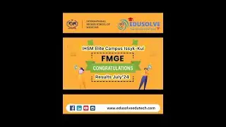 FMGE Pass Out Students for July'2024 IHSM, Kyrgyzstan&nbsp;Elite&nbsp;Campus #shorts