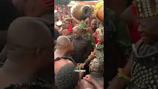 The Majesty of Asantehene Otumfuo Osei Tutu II with His People 👑🇬🇭 #RoyalHeritage