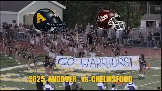 2025 Andover HS Football vs Chelmsford