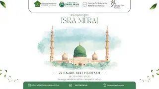 Memperingati Isra Mi'raj MI & MTs Darul Ulum Karangpandan