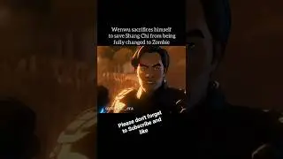 Shang chi's father sacrifice himself to save his son. #marvel #edit