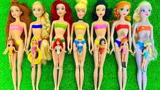 Cute Miniatures Disney Princess Frozen ELSA & Annall! elsa satisfying unboxing