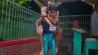 How to Lift and Carry a Person to Safety | 10 minutes Piggyback Challenge