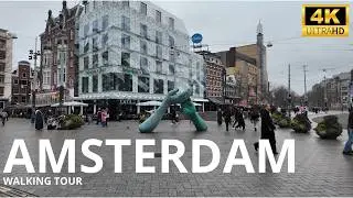 Busy Saturday in Amsterdam 🇳🇱 | 4K Walking Tour