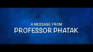Message From IIT Bombay Professor Deepak Phatak - 2022