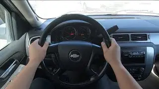 2009 Chevrolet Tahoe LS V8 POV Test Drive They Stole My Catalytic Converter