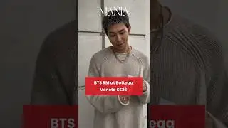 BTS RM at Bottega Veneta SS26 | Louise Trotter&rsquo;s Debut Collection #rm #namjoon #bts #rmbts