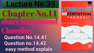 Question No:14 .41 ka 'a' and 'b' part , Question No 14 42