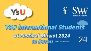 YSU International students at fetival shiwol 2024