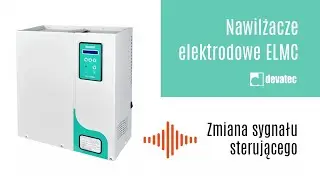 Nawilżacze powietrza Devatec ELMC - wybór sygnału sterującego